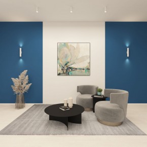 DK5022-WH Настенный светильник, IP20, до 15 Вт, LED, 2xGU10, белый, алюминий в Североуральске - severouralsk.ok-mebel.com | фото 4
