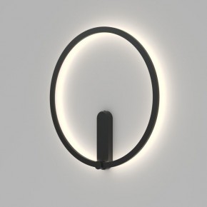 DK5035-BK Бра ROUND со светодиодом, IP20, 24W, 3000/4000/6500K, черный, алюминий в Североуральске - severouralsk.ok-mebel.com | фото