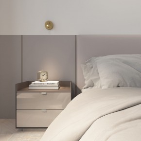 DK5072-SB Бра SHINE WALL со светодиодом, D104*H68, IP20, 3000К, 3W, RA?90, сатинированная латунь, алюминий в Североуральске - severouralsk.ok-mebel.com | фото 9