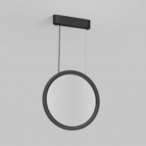 DK6604-BK Подвесной вертикальный светильник Veil со светодиодом H1500 d450 220V 36W 3000-6000K IP20 черный алюминий в Североуральске - severouralsk.ok-mebel.com | фото 2