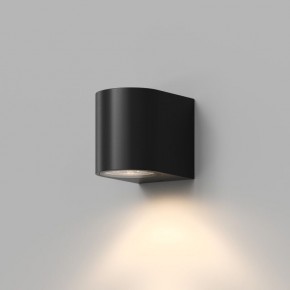 DK9790-BK Настенный уличный светильник NARVIK, IP44, GU10 LED, до 15 Вт, черный, алюминий в Североуральске - severouralsk.ok-mebel.com | фото