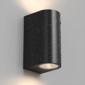 DK9791-BK Настенный уличный светильник NARVIK, IP44, 2хGU10 LED, до 15 Вт, черный, алюминий в Североуральске - severouralsk.ok-mebel.com | фото 3