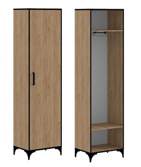 ЭНТЕР ЛОФТ Шкаф для одежды (Дуб Золотой) в Североуральске - severouralsk.ok-mebel.com | фото