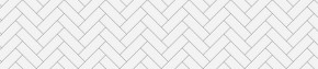 Фартук Метро керамик (белая) CPL пластик МДФ 6 мм в Североуральске - severouralsk.ok-mebel.com | фото 1