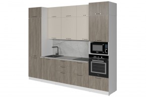 ФЬЮДЖИ Кухонный гарнитур Экстра (3000 мм) в Североуральске - severouralsk.ok-mebel.com | фото 4