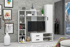 Гостиная Торонто (Белый текстурный) в Североуральске - severouralsk.ok-mebel.com | фото 3