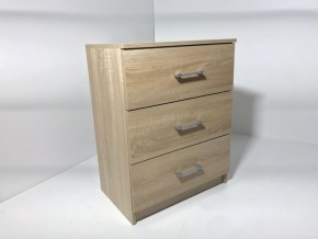 Комод 3 ящика (дуб сонома) в Североуральске - severouralsk.ok-mebel.com | фото