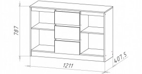 НИЦЦА-5 Комод (НЦ.05) в Североуральске - severouralsk.ok-mebel.com | фото 2