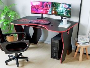 Компьютерный стол КЛ №9.0 (Черный/Красный) в Североуральске - severouralsk.ok-mebel.com | фото 3