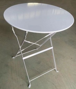 Комплект садовой мебели OTS-001R (стол + 2 стула) металл в Североуральске - severouralsk.ok-mebel.com | фото 4