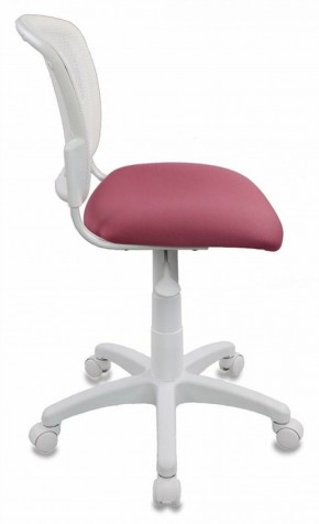 Кресло детское Бюрократ CH-W296NX/26-31 белый TW-15 розовый 26-31 в Североуральске - severouralsk.ok-mebel.com | фото 2