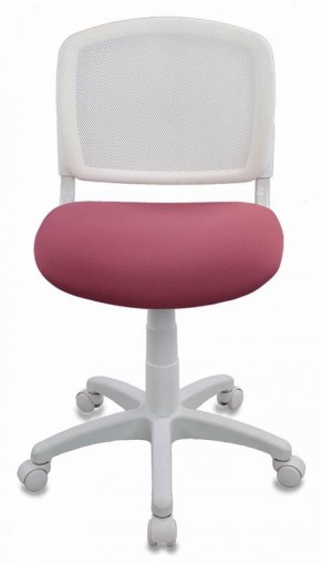 Кресло детское Бюрократ CH-W296NX/26-31 белый TW-15 розовый 26-31 в Североуральске - severouralsk.ok-mebel.com | фото 3