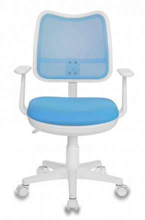 Кресло детское Бюрократ CH-W797/LB/TW-55 голубой в Североуральске - severouralsk.ok-mebel.com | фото 4
