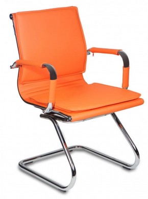 Кресло для посетителя Бюрократ CH-993-Low-V/orange оранжевый в Североуральске - severouralsk.ok-mebel.com | фото 1
