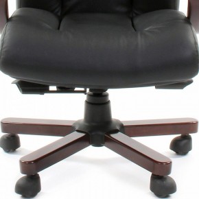 Кресло для руководителя Chairman 421 черный/орех темный, черный в Североуральске - severouralsk.ok-mebel.com | фото 4