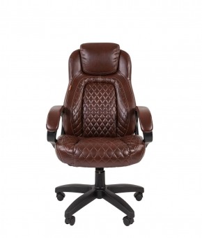 Кресло для руководителя  CHAIRMAN 432 (Экокожа коричневая) в Североуральске - severouralsk.ok-mebel.com | фото 2