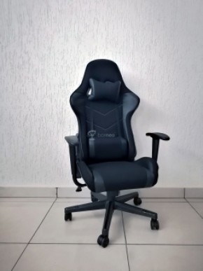 Кресло геймерское Barneo K-50 (черная сетка черные вставки) в Североуральске - severouralsk.ok-mebel.com | фото