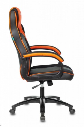 Кресло игровое Бюрократ VIKING 2 AERO ORANGE черный/оранжевый в Североуральске - severouralsk.ok-mebel.com | фото 3