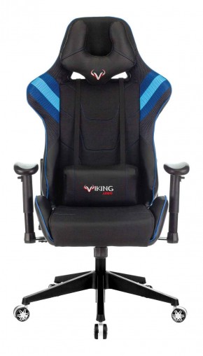 Кресло игровое Бюрократ VIKING 4 AERO BLUE черный/синий в Североуральске - severouralsk.ok-mebel.com | фото 3