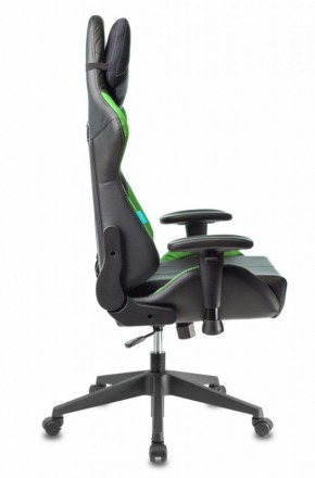 Кресло игровое Бюрократ VIKING 5 AERO LGREEN черный/салатовый в Североуральске - severouralsk.ok-mebel.com | фото 8