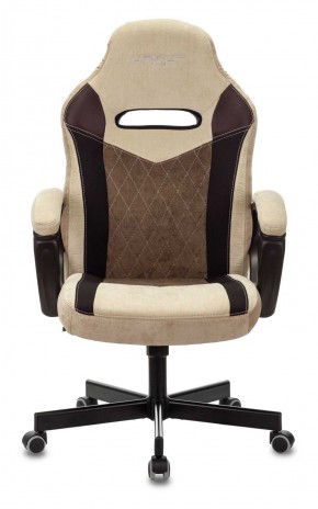 Кресло игровое Бюрократ VIKING 6 KNIGHT BR FABRIC коричневый/бежевый в Североуральске - severouralsk.ok-mebel.com | фото 2