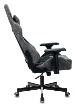 Кресло игровое Бюрократ VIKING 7 KNIGHT B FABRIC черный в Североуральске - severouralsk.ok-mebel.com | фото 2