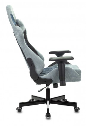 Кресло игровое Бюрократ VIKING 7 KNIGHT BL FABRIC синий в Североуральске - severouralsk.ok-mebel.com | фото 2