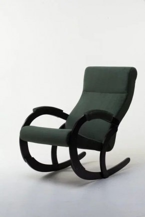 Кресло-качалка КОРСИКА 34-Т-AG (зеленый) в Североуральске - severouralsk.ok-mebel.com | фото 1