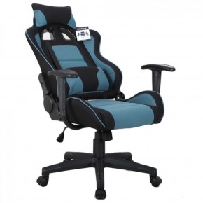 Кресло компьютерное BRABIX "GT Racer GM-100" (черное/голубое) 531818 в Североуральске - severouralsk.ok-mebel.com | фото 4