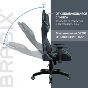 Кресло компьютерное BRABIX "GT Carbon GM-120" (черное/зеленое) 531929 в Североуральске - severouralsk.ok-mebel.com | фото 2