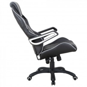 Кресло компьютерное BRABIX Techno Pro GM-003 (экокожа черное/серое, вставки серые) 531814 в Североуральске - severouralsk.ok-mebel.com | фото 6