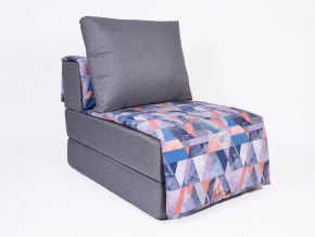 Кресло-кровать бескаркасное Харви (серый-сноу деним) в Североуральске - severouralsk.ok-mebel.com | фото