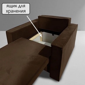 Кресло-кровать Принц КК1-ВК (велюр коричневый) в Североуральске - severouralsk.ok-mebel.com | фото 6