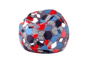 Кресло-мешок Мяч M (Geometry Slate) в Североуральске - severouralsk.ok-mebel.com | фото 1