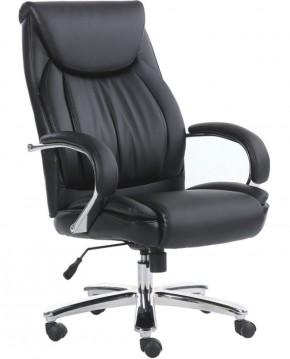 Кресло офисное BRABIX PREMIUM "Advance EX-575" (хром, экокожа, черное) 531825 в Североуральске - severouralsk.ok-mebel.com | фото 1