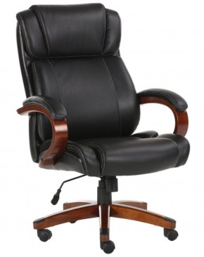 Кресло офисное BRABIX PREMIUM "Magnum EX-701" (дерево, рециклированная кожа, черное) 531827 в Североуральске - severouralsk.ok-mebel.com | фото