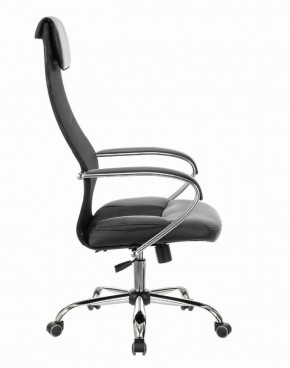 Кресло офисное BRABIX PREMIUM "Stalker EX-608 CH" (хром, ткань-сетка/кожзам, черное) 532091 в Североуральске - severouralsk.ok-mebel.com | фото 2