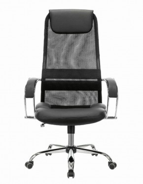Кресло офисное BRABIX PREMIUM "Stalker EX-608 CH" (хром, ткань-сетка/кожзам, черное) 532091 в Североуральске - severouralsk.ok-mebel.com | фото 3