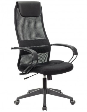 Кресло офисное BRABIX PREMIUM "Stalker EX-608 PL" (ткань-сетка/кожзам, черное) 532090 в Североуральске - severouralsk.ok-mebel.com | фото