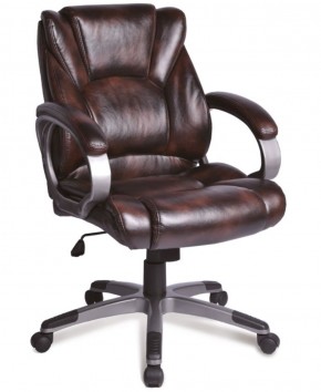 Кресло офисное BRABIX "Eldorado EX-504" (коричневое) 530875 в Североуральске - severouralsk.ok-mebel.com | фото 1