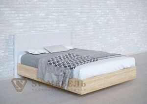 Кровать 1400 двойная №1 изголовье Ромб в Североуральске - severouralsk.ok-mebel.com | фото 6