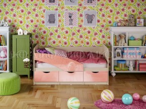 Кровать Бабочки (Розовый металлик) 1600 в Североуральске - severouralsk.ok-mebel.com | фото