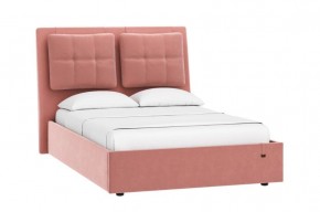 Кровать Ester 1400 с основанием и ПМ (Ультра коралл) Модель 311 в Североуральске - severouralsk.ok-mebel.com | фото