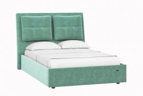 Кровать Ester 1400 с основанием и ПМ (Ультра Минт) в Североуральске - severouralsk.ok-mebel.com | фото