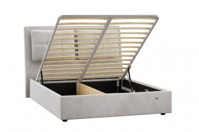 Кровать Ester 1600 с основанием и ПМ (Ультра Смог) Модель 311 в Североуральске - severouralsk.ok-mebel.com | фото 2
