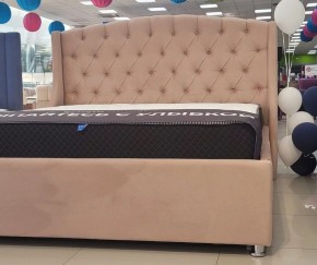 Кровать Франческа + Решетка+ПМ (1600) *БЕЗ ДНА в Североуральске - severouralsk.ok-mebel.com | фото 2