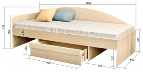 Кровать Изгиб в Североуральске - severouralsk.ok-mebel.com | фото 2
