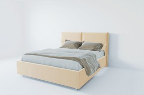 Кровать Корсика с ПМ 1200 (экокожа бежевая) в Североуральске - severouralsk.ok-mebel.com | фото 2