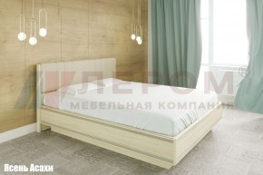 Кровать КР-1013 с мягким изголовьем в Североуральске - severouralsk.ok-mebel.com | фото