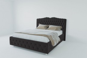 Кровать Нягань с ПМ 1200 (экокожа кольт ч) в Североуральске - severouralsk.ok-mebel.com | фото 2